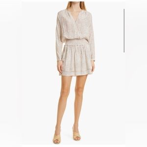 Rails Jasmine Smocked Waist Long Sleeve Dress